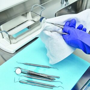 مواد ضدعفونی کننده ابزار دندانپزشکی، تست و کاغذ اتوکلاو