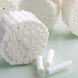 گاز و رول پنبه